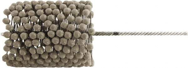 Brush Research Mfg. - 5" to 5-1/2" Bore Diam, 80 Grit, Aluminum Oxide Flexible Hone - Medium, 17-1/2" OAL - Apex Tool & Supply