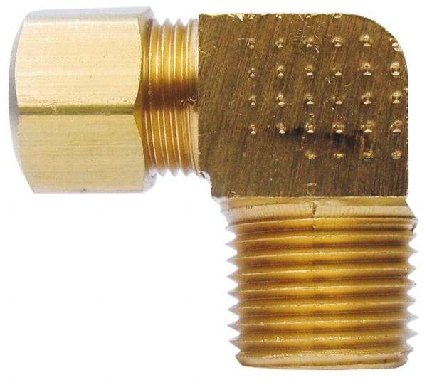 Cerro - 5/8" OD, Brass Male Elbow - Comp x MNPT Ends - Apex Tool & Supply
