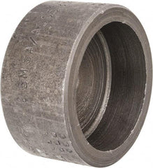 Made in USA - Size 2", Class 3,000, Forged Carbon Steel Black Pipe End Cap - 925 psi, Socket Weld End Connection - Apex Tool & Supply