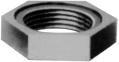 B&K Mueller - Class 150, 1-1/2" Galvanized Pipe Hex Locknut - Threaded, Malleable Iron - Apex Tool & Supply