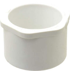 Value Collection - 2-1/2 x 2" PVC Plastic Pipe Bushing - Schedule 40, Spig x Slip End Connections - Apex Tool & Supply
