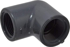 Value Collection - 3/4" PVC Plastic Pipe 90° Elbow - Schedule 80, FIPT x FIPT End Connections - Apex Tool & Supply