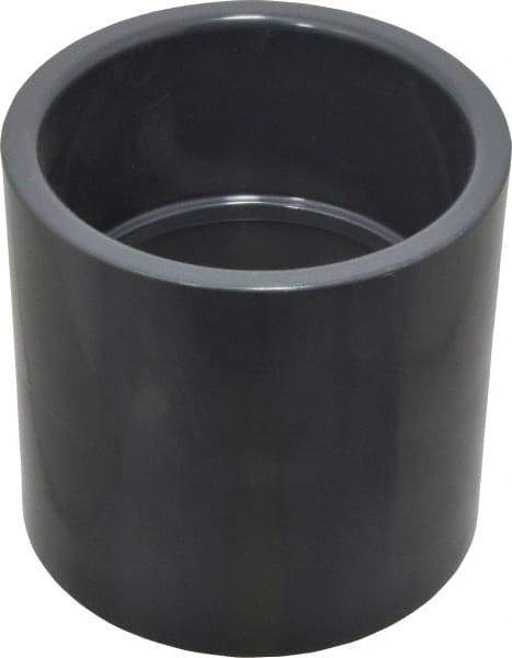 Value Collection - 3" PVC Plastic Pipe Coupling - Schedule 80, Slip x Slip End Connections - Apex Tool & Supply