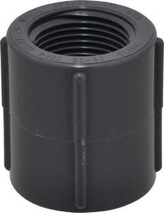 Value Collection - 3/4" PVC Plastic Pipe Coupling - Schedule 80, FIPT x FIPT End Connections - Apex Tool & Supply