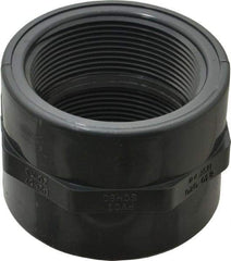 Value Collection - 2" PVC Plastic Pipe Coupling - Schedule 80, FIPT x FIPT End Connections - Apex Tool & Supply
