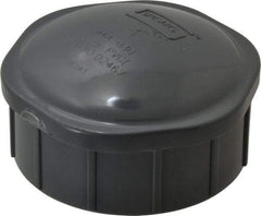 Value Collection - 3" PVC Plastic Pipe End Cap - Schedule 80, FIPT End Connections - Apex Tool & Supply