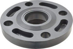 Value Collection - 2" PVC Plastic Pipe Flange (One Piece) - Schedule 80, FIPT End Connections - Apex Tool & Supply