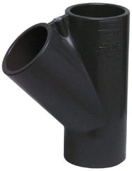 Value Collection - 6" PVC Plastic Pipe Wye - Schedule 80, Slip End Connections - Apex Tool & Supply