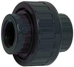 Value Collection - 4" CPVC Plastic Pipe Union with EPDM O-Ring - Schedule 80, FIPT x FIPT End Connections - Apex Tool & Supply