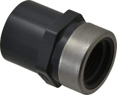 Value Collection - 1/2" PVC Plastic Pipe Reinforced Female Adapter - Slip x SR FIPT End Connections - Apex Tool & Supply