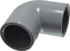 Value Collection - 1-1/4" CPVC Plastic Pipe 90° Elbow - Schedule 80, Slip x Slip End Connections - Apex Tool & Supply