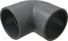 Value Collection - 4" CPVC Plastic Pipe 90° Elbow - Schedule 80, Slip x Slip End Connections - Apex Tool & Supply
