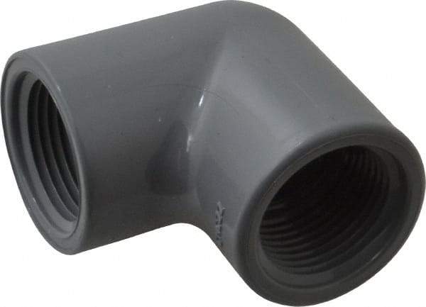 Value Collection - 3/4" CPVC Plastic Pipe 90° Elbow - Schedule 80, FIPT x FIPT End Connections - Apex Tool & Supply
