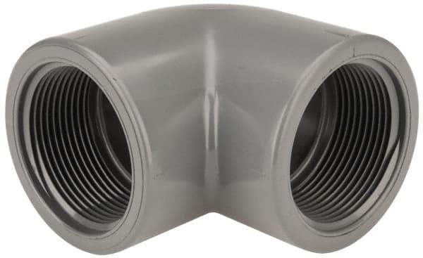Value Collection - 1-1/2" CPVC Plastic Pipe 90° Elbow - Schedule 80, FIPT x FIPT End Connections - Apex Tool & Supply