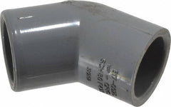 Value Collection - 3/4" CPVC Plastic Pipe 45° Elbow - Schedule 80, Slip x Slip End Connections - Apex Tool & Supply