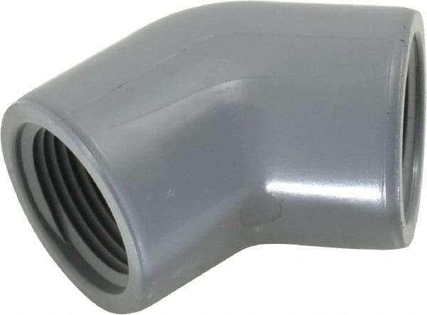 Value Collection - 3/4" CPVC Plastic Pipe 45° Elbow - Schedule 80, FIPT x FIPT End Connections - Apex Tool & Supply