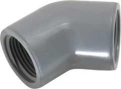 Value Collection - 3/4" CPVC Plastic Pipe 45° Elbow - Schedule 80, FIPT x FIPT End Connections - Apex Tool & Supply