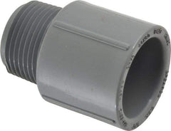 Value Collection - 3/4" CPVC Plastic Pipe Male Adapter - Schedule 80, MIPT x Slip End Connections - Apex Tool & Supply