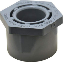 Value Collection - 2 x 1" CPVC Plastic Pipe Bushing - Schedule 80, Spig x Slip End Connections - Apex Tool & Supply