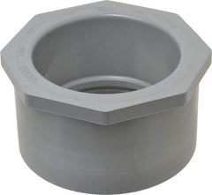 Value Collection - 4 x 3" CPVC Plastic Pipe Bushing - Schedule 80, Spig x Slip End Connections - Apex Tool & Supply