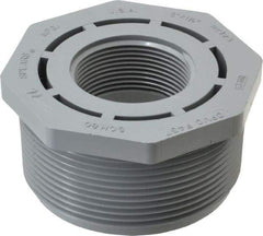 Value Collection - 3 x 1-1/2" CPVC Plastic Pipe Bushing - Schedule 80, MIPT x FIPT End Connections - Apex Tool & Supply