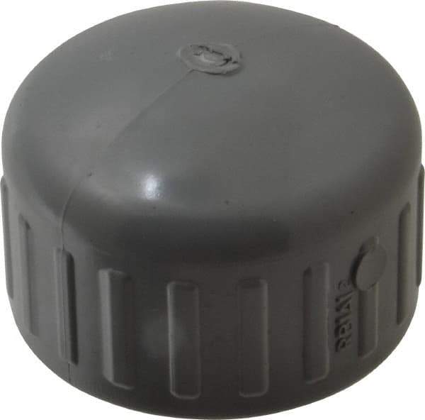 Value Collection - 1-1/4" CPVC Plastic Pipe End Cap - Schedule 80, FIPT End Connections - Apex Tool & Supply