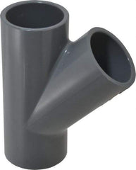 Value Collection - 2" CPVC Plastic Pipe Wye - Schedule 80, Slip End Connections - Apex Tool & Supply