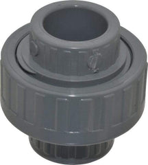 Value Collection - 3/4" CPVC Plastic Pipe Union with EPDM O-Ring - Schedule 80, Slip x Slip End Connections - Apex Tool & Supply