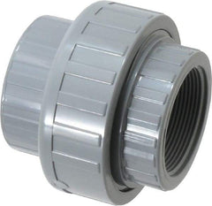 Value Collection - 2" CPVC Plastic Pipe Union with EPDM O-Ring - Schedule 80, FIPT x FIPT End Connections - Apex Tool & Supply