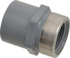 Value Collection - 3/4" Stainless Steel Pipe Reinforced Female Adapter - Slip x FIPT End Connections - Apex Tool & Supply