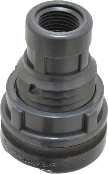 Value Collection - 1/2" PVC Plastic Pipe Bulkhead Tank Adapter - Schedule 80, Slip x FIPT End Connections - Apex Tool & Supply