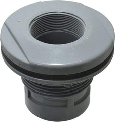 Value Collection - 2" CPVC Plastic Pipe Bulkhead Tank Adapter - Schedule 80, FIPT x FIPT End Connections - Apex Tool & Supply