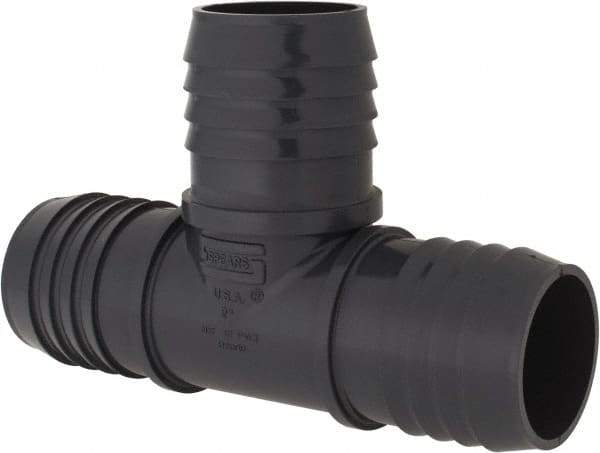 Value Collection - 2" Barb, Multiple Barbed Tube Insert Tee - PVC, Male - Apex Tool & Supply