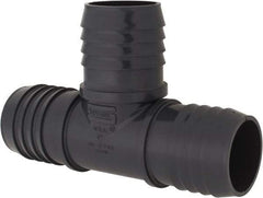 Value Collection - 2" Barb, Multiple Barbed Tube Insert Tee - PVC, Male - Apex Tool & Supply