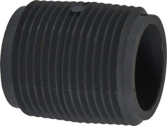 Value Collection - 1" Pipe, 1-1/2" Long CPVC Threaded Plastic Pipe Nipple - Schedule 80, Gray - Apex Tool & Supply