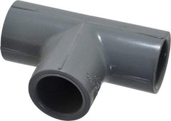 Value Collection - 1/2" CPVC Plastic Pipe Tee - Schedule 80, Slip x Slip x Slip End Connections - Apex Tool & Supply