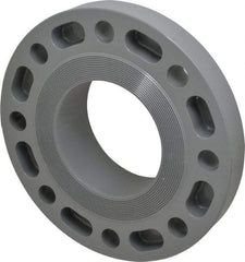Value Collection - 4" CPVC Plastic Pipe Flange (One Piece) - Slip End Connections - Apex Tool & Supply