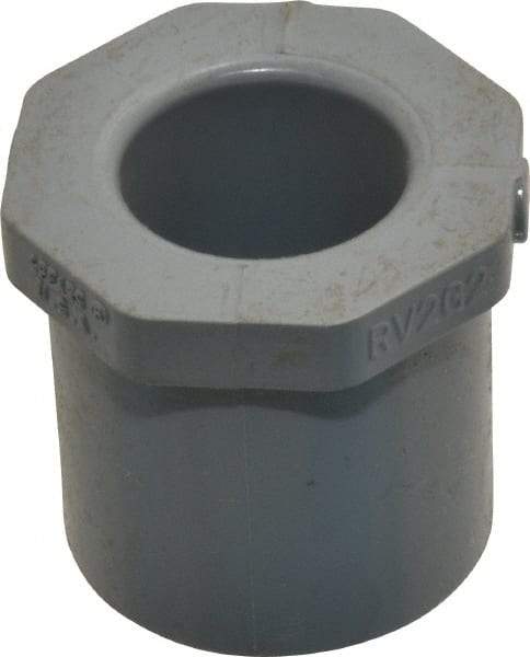 Value Collection - 1 x 1/2" CPVC Plastic Pipe Bushing - Schedule 80, Spig x Slip End Connections - Apex Tool & Supply