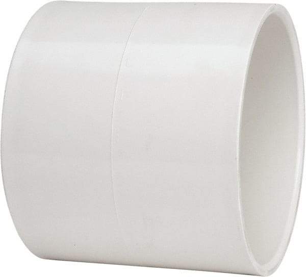 B&K Mueller - 6", PVC Drain, Waste & Vent Pipe Coupling - Hub x Hub - Apex Tool & Supply