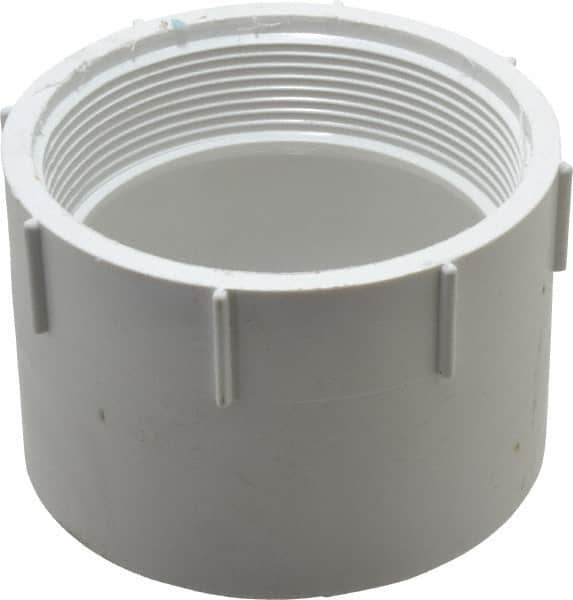B&K Mueller - 4", PVC Drain, Waste & Vent Pipe Female Adapter - Hub x FIPT - Apex Tool & Supply