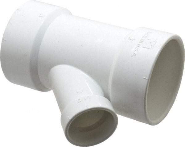 B&K Mueller - 3 x 3 x 1-1/2", PVC Drain, Waste & Vent Pipe 45 Wye - Hub x Hub x Hub - Apex Tool & Supply