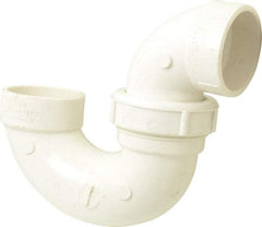 B&K Mueller - 1-1/2", PVC Drain, Waste & Vent Pipe P Trap with Union - Hub x Hub - Apex Tool & Supply