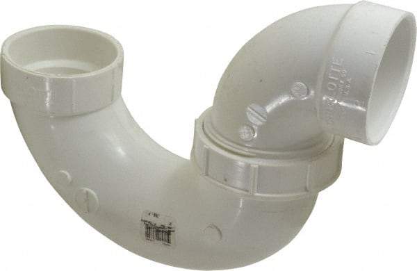 B&K Mueller - 2", PVC Drain, Waste & Vent Pipe P Trap with Union - Hub x Hub - Apex Tool & Supply
