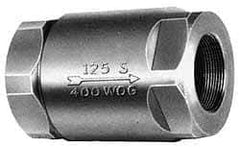 Conbraco - 2-1/2" Bronze Check Valve - Inline, FNPT x FNPT - Apex Tool & Supply