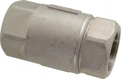 Conbraco - 1-1/4" Stainless Steel Check Valve - Inline, FNPT x FNPT - Apex Tool & Supply