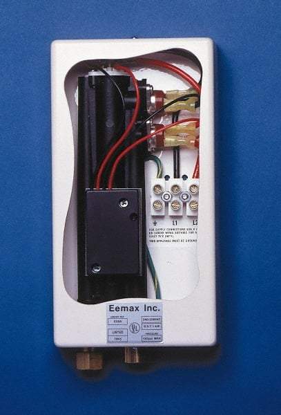 Eemax - 277 Volt Electric Water Heater - 10 KW, 36 Amp, 8 Wire Gauge - Apex Tool & Supply