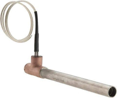 Hotwatt - 6.37" Long 400 Watt Inline Heater - 22 Watt/Sq In, 120 Volt, 12 Leads - Apex Tool & Supply