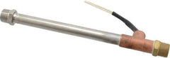 Hotwatt - 6.37" Long 400 Watt Inline Heater - 22 Watt/Sq In, 120 Volt, 12 Leads - Apex Tool & Supply