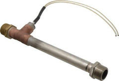 Hotwatt - 8.44" Long 750 Watt Inline Heater - 136 Watt/Sq In, 120 Volt, 12 Leads - Apex Tool & Supply