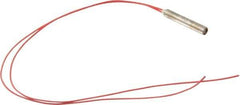 Hotwatt - 120 Volt, 1/4" Diam, 30 Watt, Low Density Cartridge Heater - 1-1/2" Long, 30 Watts per Sq In - Apex Tool & Supply